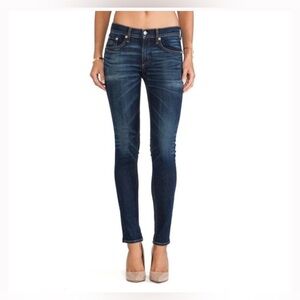 rag & bone Cate Mid-Rise Skinny Jean - Doheny wash (Excellent Used Condition)